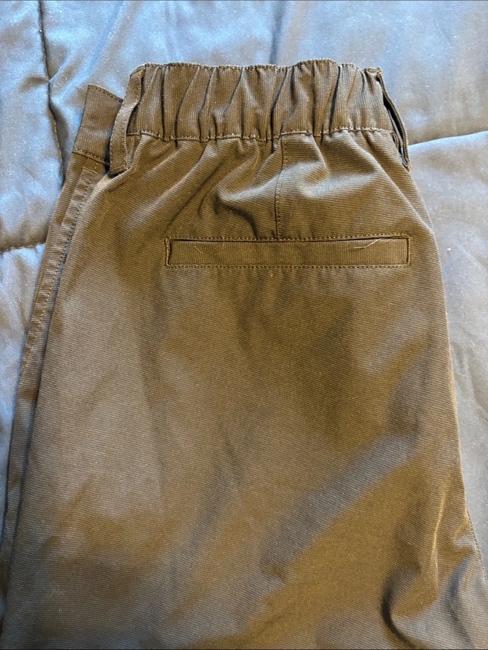 Banana Republic Men's Black Flat Front Shorts